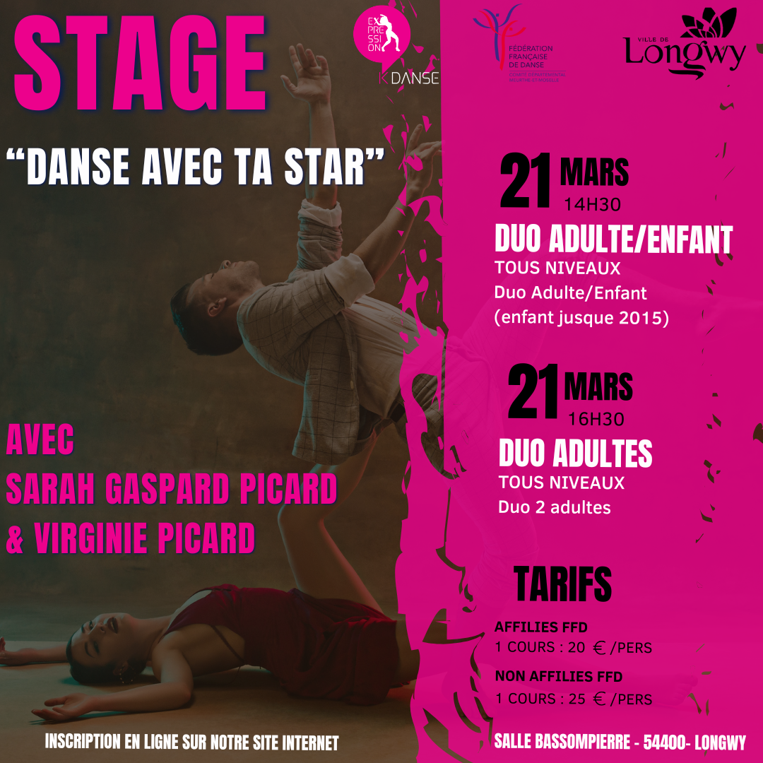 Stage "Danse avec ta star"