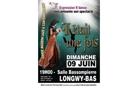 Commande DVD du spectacle &quot;il était une fois&quot;